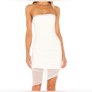 MAJORELLE Ursula Strapless Ruched Dress